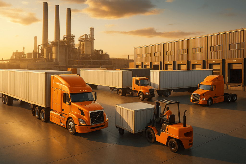 Boost Factory Efficiency with Trailer Spotting Services